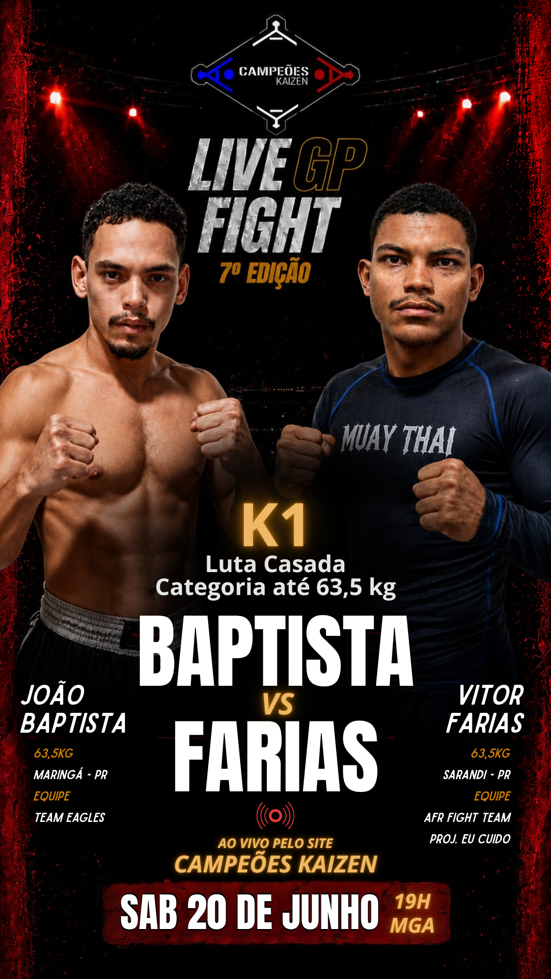 Banner do evento Campeões Kaizen