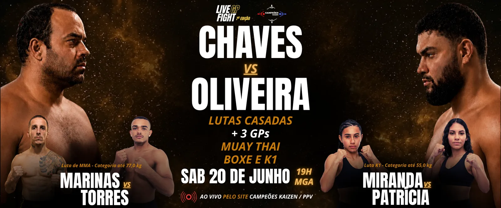 Live GP Fight 7º Edição